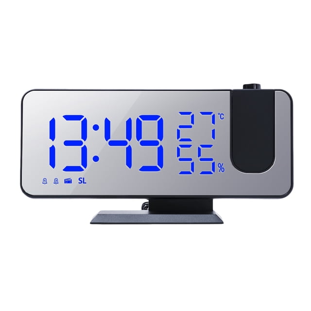 Despertador de proyección digital Sunnimix Reloj de alarma digital USB