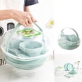 thumbnail image 1 of TopLLC Portable Camping Tableware Set Camping Picnic Plates Spoons Bowls Chopsticks Portable Lunch Box 54 PCS Portable camping tableware sete, 1 of 7