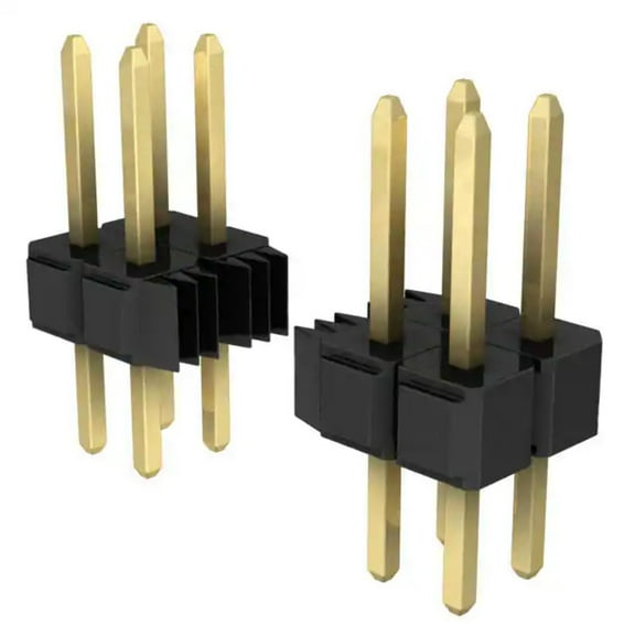 929665-09-06-I Connector Header 12 position 2.54mm Through Hole :RoHS