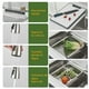 thumbnail image 2 of Fregadero De Cocina, Acero Inoxidable Fregadero De Cocina con Cascada, Moderno Tarjas Para Cocina, Sobreponer Fregadero De Barra y Accesorios para Cocina, Bar, Exterior(80 * 45cm), 2 of 8