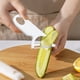 thumbnail image 4 of Pelador de verduras Peladores de patatas para cocina | Cortador de verduras Cortador de col | Pelador en Y para manzanas, verduras, patatas, frutas y zanahorias Acero, 4 of 8