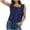 Purple, variant on tarylea Fashion Lace Women's Summer Peplum Tops Square Neck Crop Top Sleeveless Blouses
