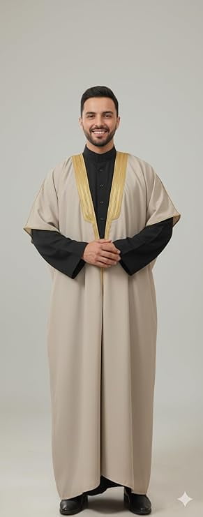 Buy Mens Abaya (Bisht) - Cloak Arab Dress at Ubuy Jamaica