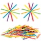 thumbnail image 3 of EeaseMX 1000 palitos de madera de colores para manualidades de helado, materiales hechos a mano para niños (amarillo), 3 of 7