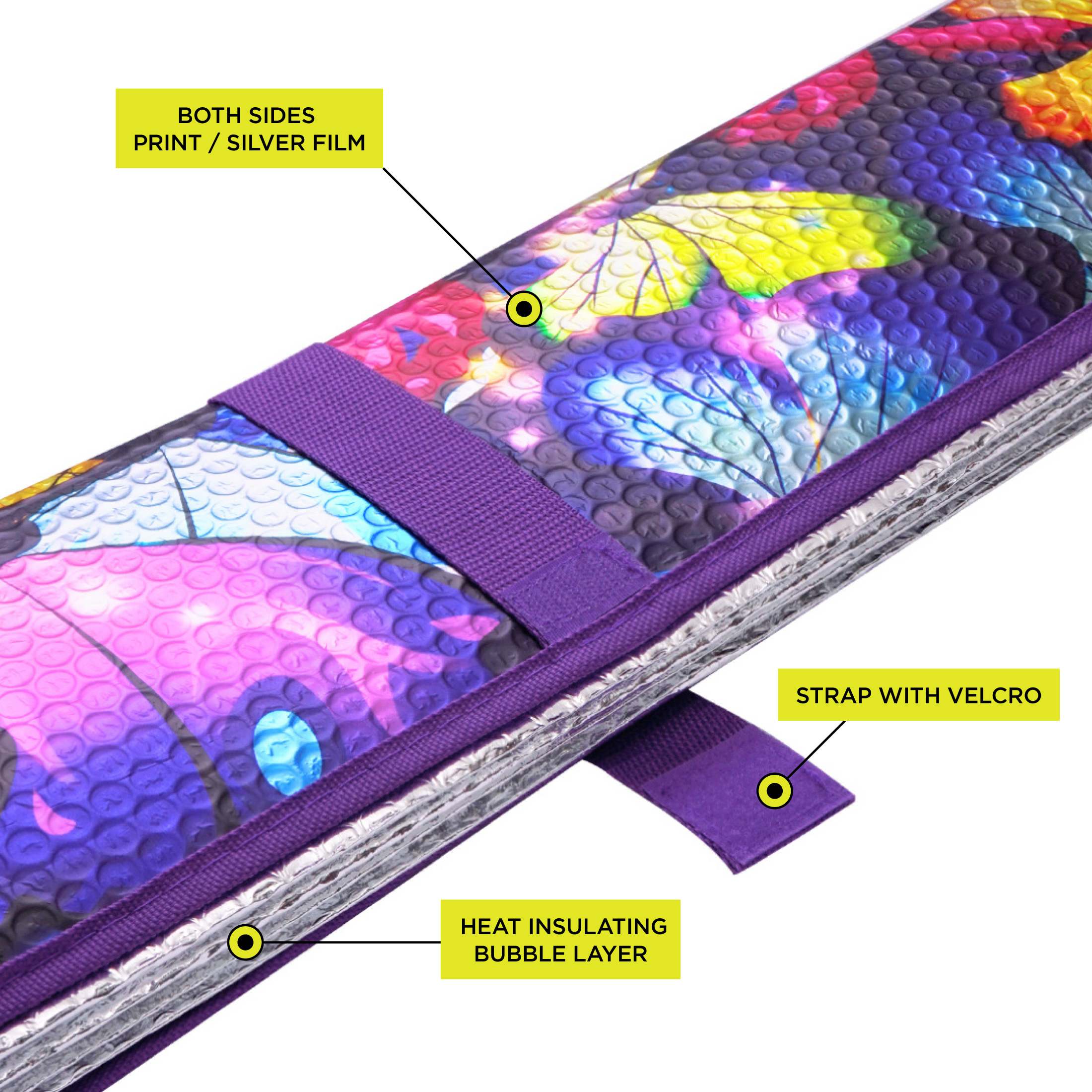 Auto Drive Universal Butterfly Accordion Sunshade photo 4