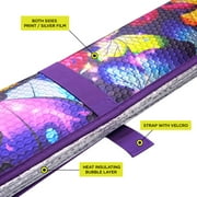 Auto Drive Butterfly Accordion Sunshade Universal Size 1 pack, 63 x 28.5