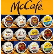 McCafe 12-Pack K-Cup Coffee Sample Set, Including French Toast, Cafe Con Leche and More!