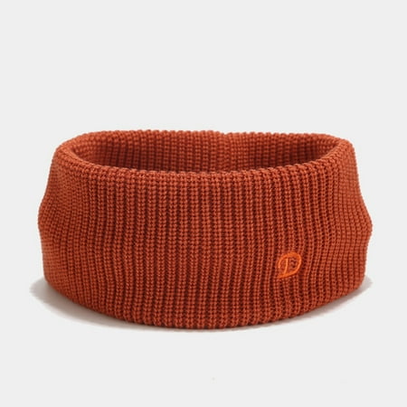 

Men And Women D Letter Elastic Knitted Head Hairband Sweet Girls Sport Hairband