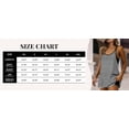 thumbnail image 7 of PUWEI Women's Striped Athletic Mini Dress Summer Sleeveless Built-in Shorts Tennis Workout Romper, 7 of 7