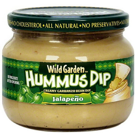 Wild Garden Jalapeno Hummus, 10.74 oz (Pack of 6) (Best Flavor Of Hummus)