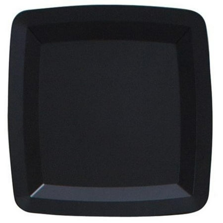 Black Foam Tray - Creative Converting Black Square Serving Tray, Each