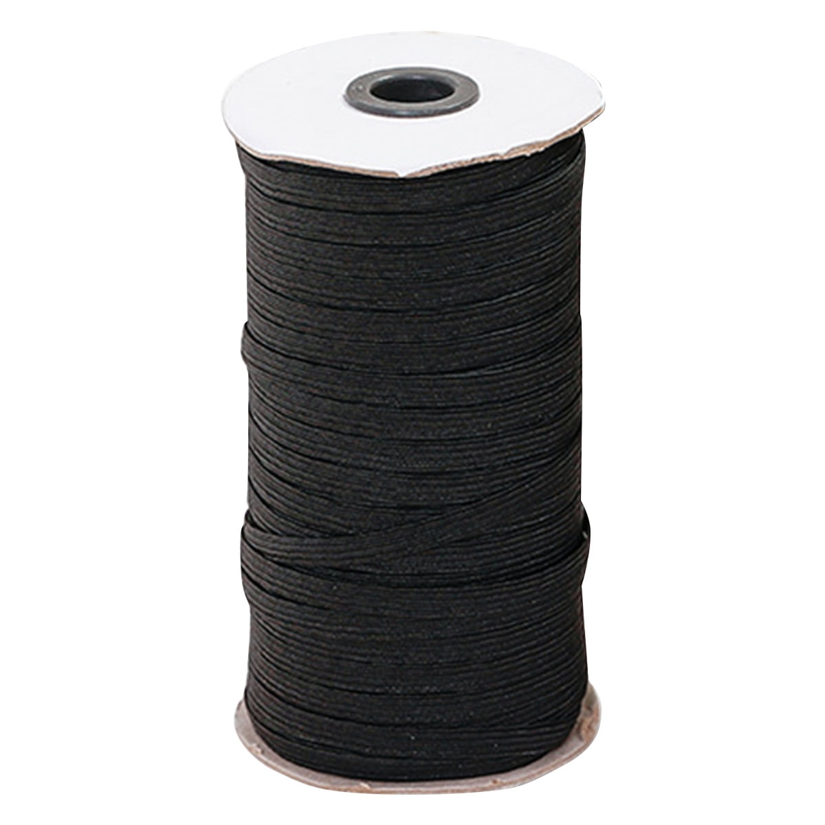 Elastic Cord Heavy Stretch String Braided Elastic Band Elastic Rope Sewing Elastic Spool for Knit Sewing Crafts DIY Ear Band Loop Jewellery Making Beading