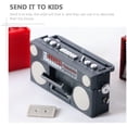 thumbnail image 2 of Milisten Mini House Radio Model Decor Miniature Radio Ornament Doll House Decoration, 2 of 6