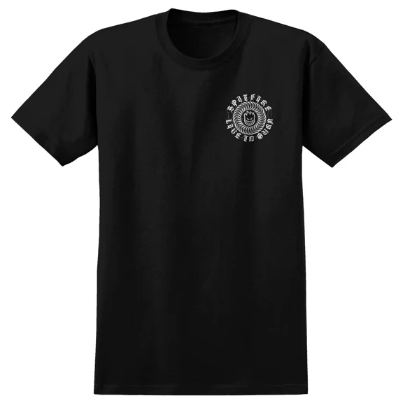 VINTAGE Spitfire Wheels Shirt Web Classic Black