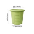 thumbnail image 3 of Linnome Thickened Root Control Breathable Round Planter Anti-Waterlogging Anti Root Rot Plastic Houseplant Pot for Balcony Indoor Greenery, 3 of 6