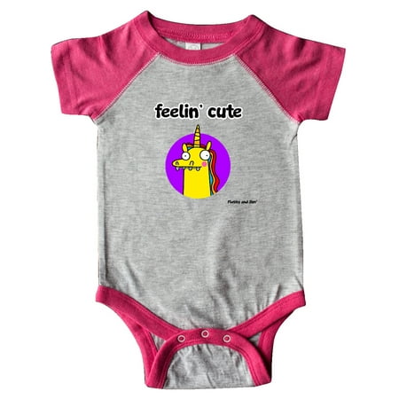 

Inktastic FEELIN CUTE Gift Baby Boy or Baby Girl Bodysuit