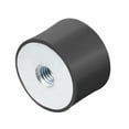 thumbnail image 6 of 30x 20mm Rubber Female M8 Thread Isolator Replaces Anti Vibration Pads Flat, 6 of 6