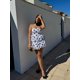 thumbnail image 5 of HH TRAF Mujeres Moda de Verano Color Sólido Tubo Top Polka Dot Traje Femenino Elegante Cremallera Sin Tirantes Tops + Chic Pantalones Cortos de Cintura Elástica, 5 of 5