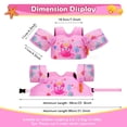 thumbnail image 4 of Chaleco de natación MoKo Floaties para niños pequeños de 6 a 14 kg con silbato, 4 of 6