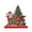 B, variant on Christmas Santa Claus Crafts Wood Decoration Desktop Ornaments Dining Table Centerpieces Wood Ornaments Wood Signs Desktop