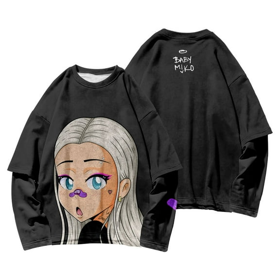 Young Miko Long Sleeve T-Shirt Merch Rapper Hiphop Women/Men Unisex Summer O-neck Short Sleeve Tshirt Streetwear