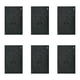 thumbnail image 2 of Placa Con 1 Apagador Y 1 Contacto Lucek Flat Pack 6 negro, 2 of 4