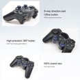 thumbnail image 5 of Para PS3 PC TV Box Android 2.4G Controlador de juegos inalámbrico Gamepad Controlador de joystick, Blanco, 5 of 5