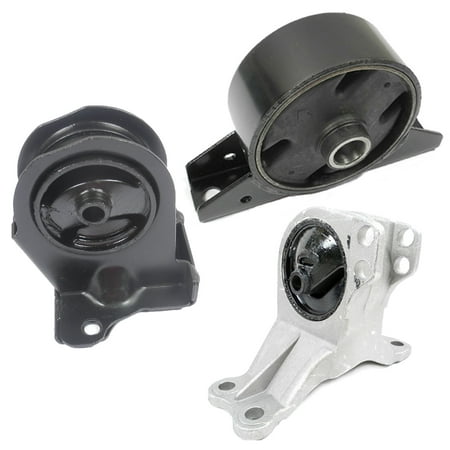 Mitsubishi Owners Manuals CF Advance For 01-05 Chrysler Sebring Dodge Stratus Mitsubishi Eclipse 2.4L Engine Motor and Transmission Mount Manual Set 3pcs 2001 2002 2003 2004 2005 4610 4603 4622 ()