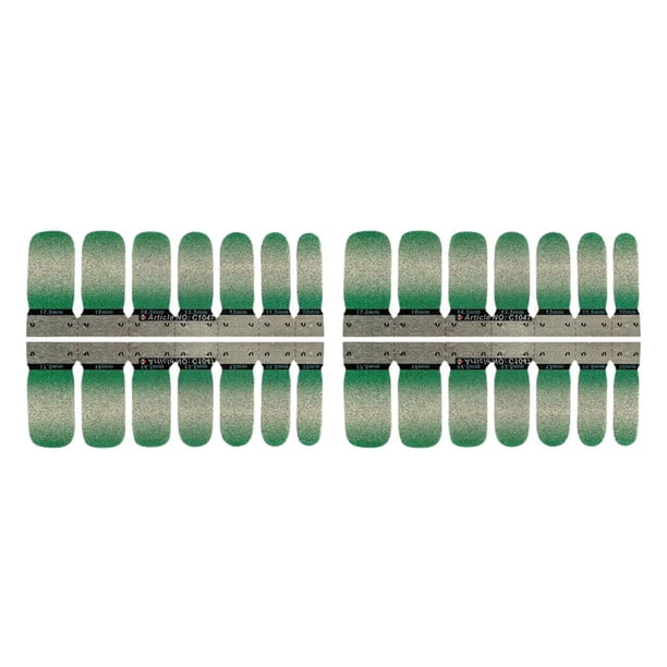 Jumpingount Etiqueta engomada del clavo Estilo autoadhesivo Paster Cobertura completa Consejos de manicura Type6 NO6 Jumpingount CBP271615