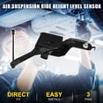 thumbnail image 2 of Sensor de nivel de altura de suspensión de aire Unique Bargains para GMC Sierra 1500 No.23456571, sensor de nivel de altura trasero izquierdo, 2 of 7