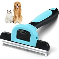 Pet Grooming Brush, Deshedding Tool for Dogs & Cats, Effectively Reduces Shedding by up to for Short Medium and Long Pet Hair