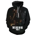 thumbnail image 3 of Sudadera con capucha vintage para hombre, con estampado 3D de la película The Last of Us, jersey de manga larga para otoño, ropa deportiva de hip hop pop de moda urbana, 3 of 5