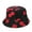 Big Cherry, variant on Popular Female Panama Cherry Double-Sided Bucket Hat Women Girls Foldable Outdoor Chapeau Sun Prevent Hats Cotton Fisherman Cap