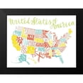 thumbnail image 2 of Grey, Jace 24x19 Black Modern Framed Museum Art Print Titled - Kids USA, 2 of 5