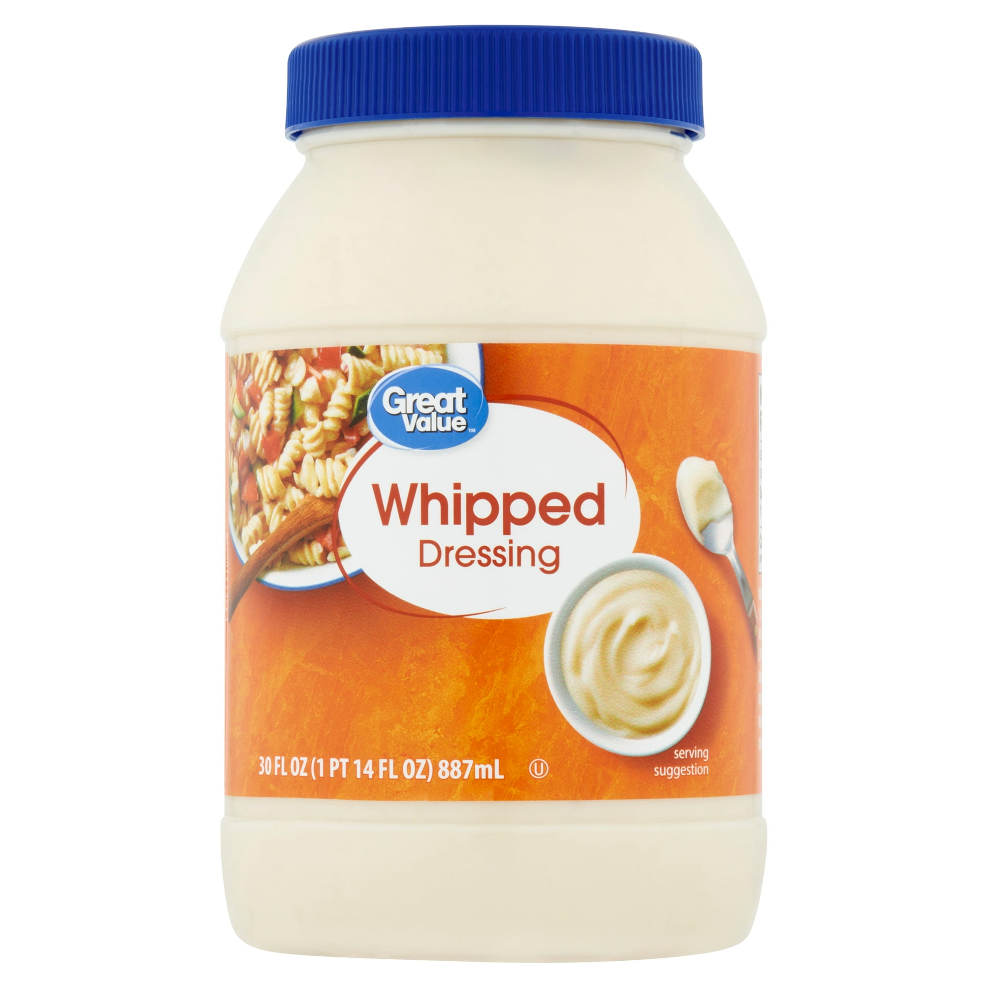 Great Value Whipped Mayonnaise Dressing, 30 fl oz