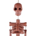 thumbnail image 4 of Skeleton Wall Decoration, Terracotta, 16.7", Halloween by Way To Celebrate, 4 of 6