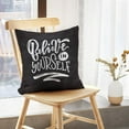 thumbnail image 5 of LALILO Throw Pillow Covers Clothes Calligraphy Badge Tag Girl Boy Cushion Cover 18" x 18", 2580 Pack, 5 of 6