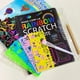 thumbnail image 3 of Libro de rascar arcoíris para niños: Juego de regalo de papel mágico para manualidades, kit de suministros de pintura para colorear para adolescentes, niñas, niños, fiesta de cumpleaños, actividades, 3 of 5