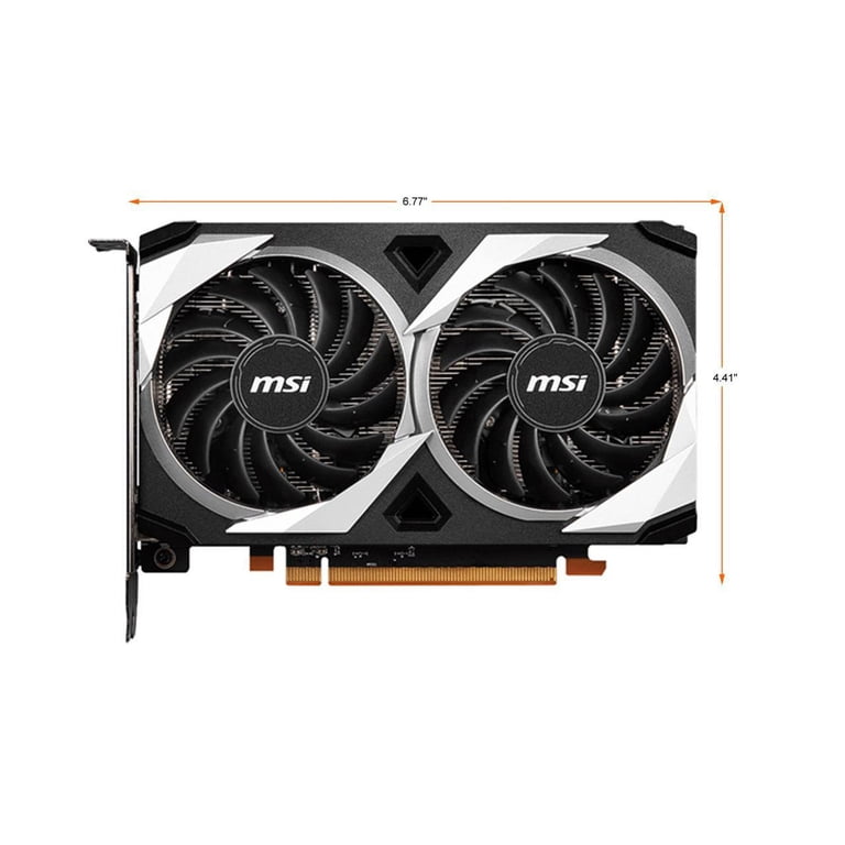 MSI Mech Radeon RX 6500 XT 4GB GDDR6 PCI Express 4.0 Video Card RX