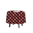 thumbnail image 1 of eloria Abstract Printed Round Table Cloth Resistant Washable Decorative Table Cover for Dining Table, 1 of 1