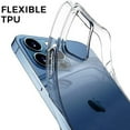 thumbnail image 6 of Entronix Magnetic Clear Case for iPhone 15 Pro, Slim Fit, Anti-Drop Shockproof, Black, 6 of 7
