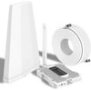Amazboost Cell Phone Booster For Home Up to 2,500 sq ft| Cell Phone Signal Booster Kit | Boosts 3G/4G/5G LTE Data | Compatible with All US Carriers AT&T, Verizon, T-Mobile, Sprint& More | FCC Approved