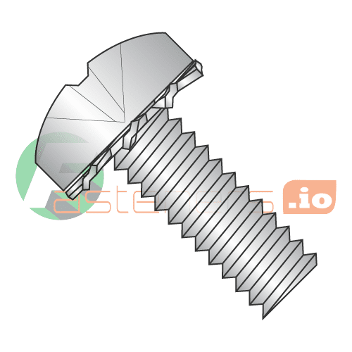 8-32 x 7/8" SEMS Screws / External Tooth Washer / Phillips / Pan Head / 18-8 Stainless Steel (Quantity: 2,500 pcs)