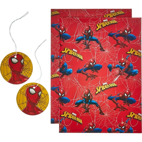 Spiderman Wrapping Paper