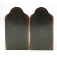 thumbnail image 3 of Wallstreet Stock Market Bull and Bear Head Bookends Bronze Electroplated Figurine Investors Gifts Money Managers, 3 of 4