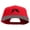 Red, variant on Football Defense Embroidered Prostyle Snapback - Red OSFM