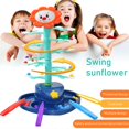 thumbnail image 3 of Columpio Eléctrico, Juego De Mesa De Girasol, Juguete Para Niños, Juego De Mesa De Rompecabezas De Equilibrio De Columpio Interactivo, Juguete Educativo Para Edades Tempranas Kearding FN006129-00, 3 of 6