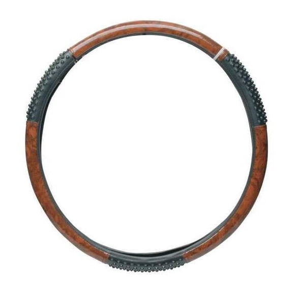 RoadPro 18 .in BLK/WDGRN MASSAGE STEERING WHEEL