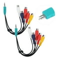 thumbnail image 3 of Video Cable, Double-end For AV Cable, Manufacturing Durable Repalcement For  LCD TV Home Hotel, 3 of 8