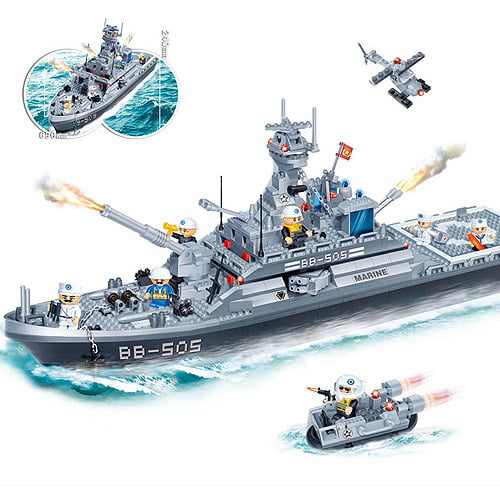 BanBao Frigate Battleship Toy Building Set, 858-Piece - Walmart.com